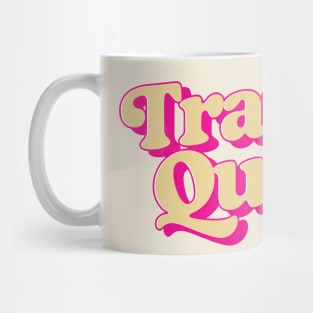 Trauma Queen - Retro Typography Mug